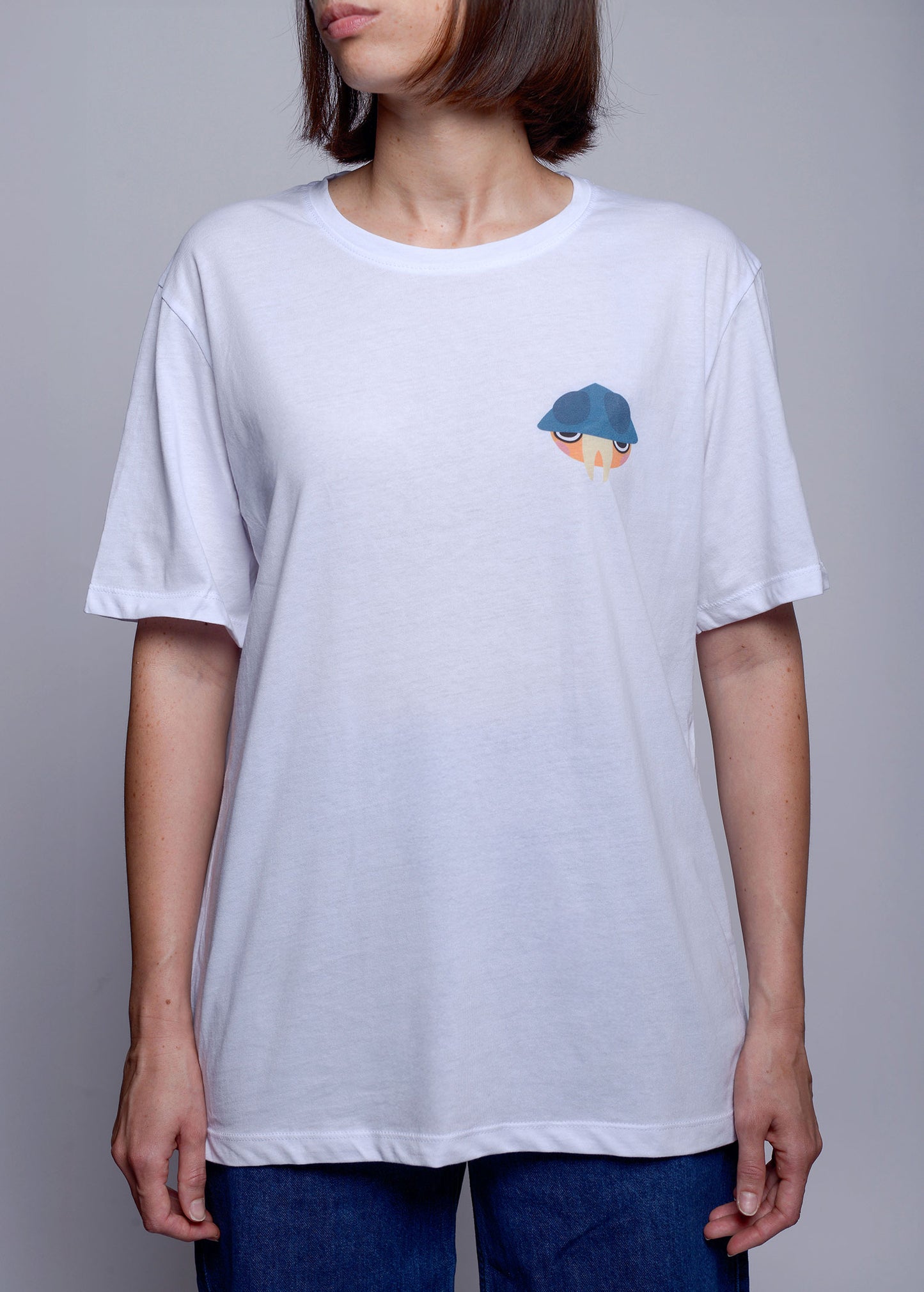 T-shirt Asmaeda Zenpun - Bianca
