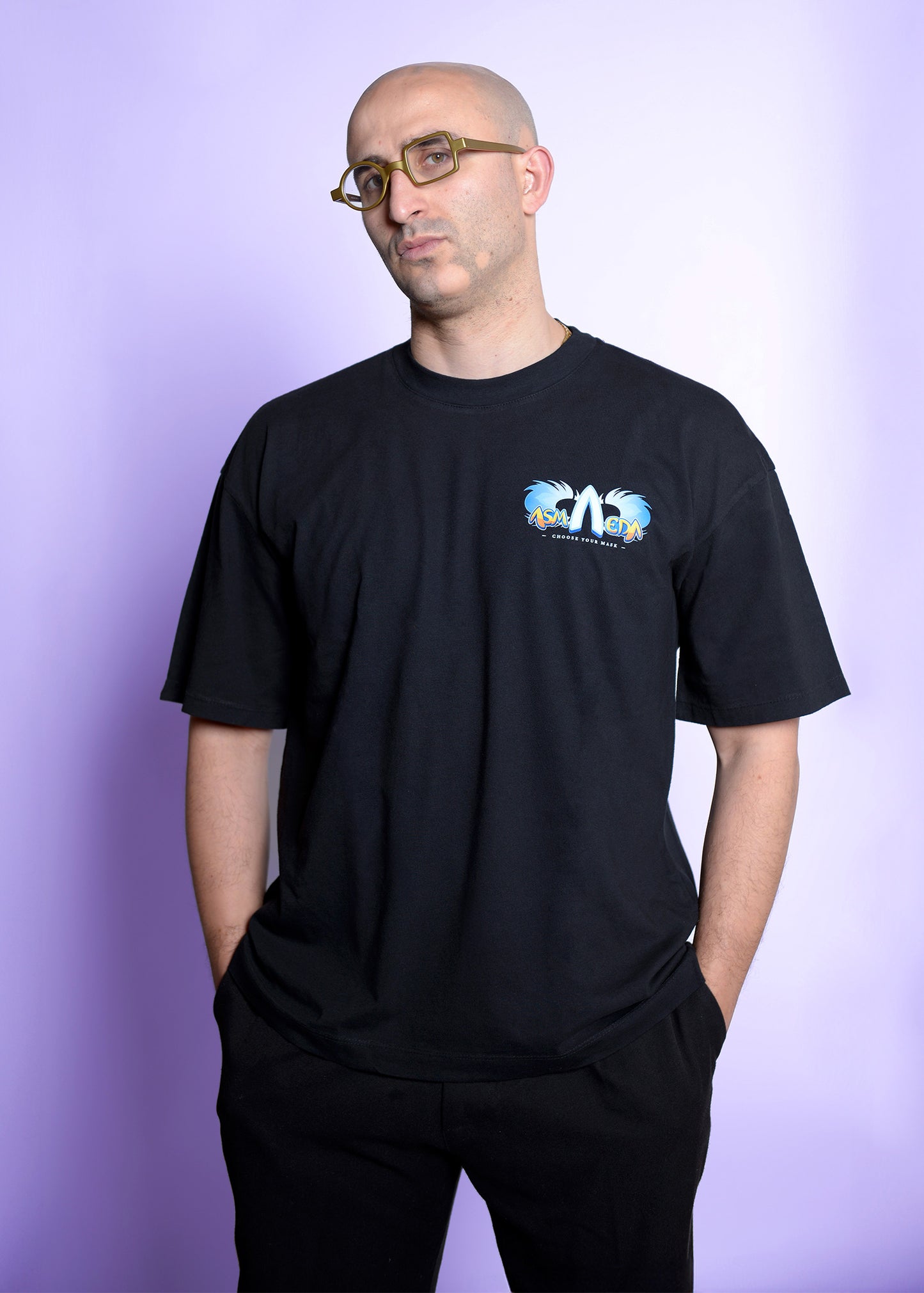 T-Shirt Over Asmaeda Oniyashi - Nera