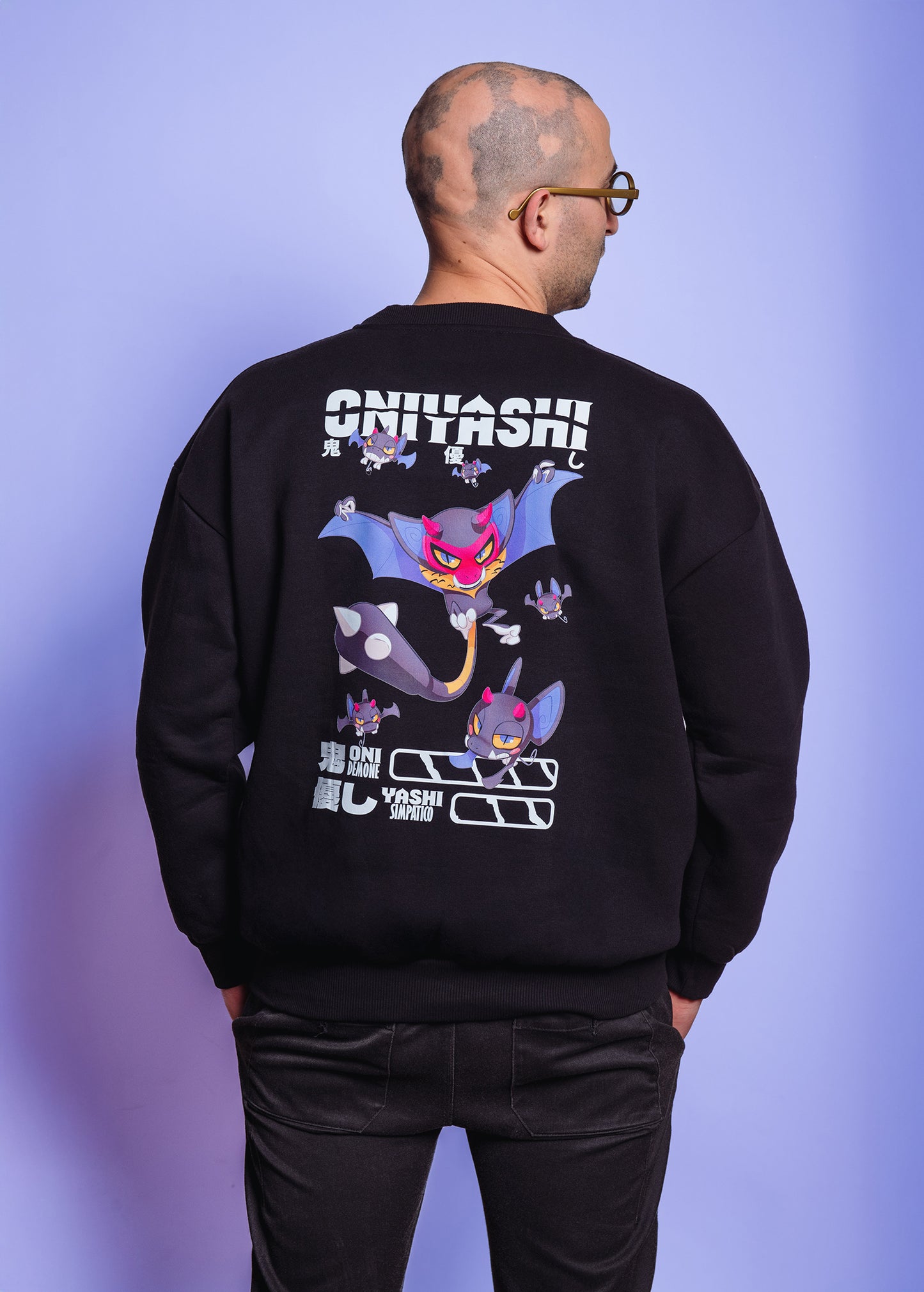 Boxy Fit Asmaeda Oniyashi - Nero