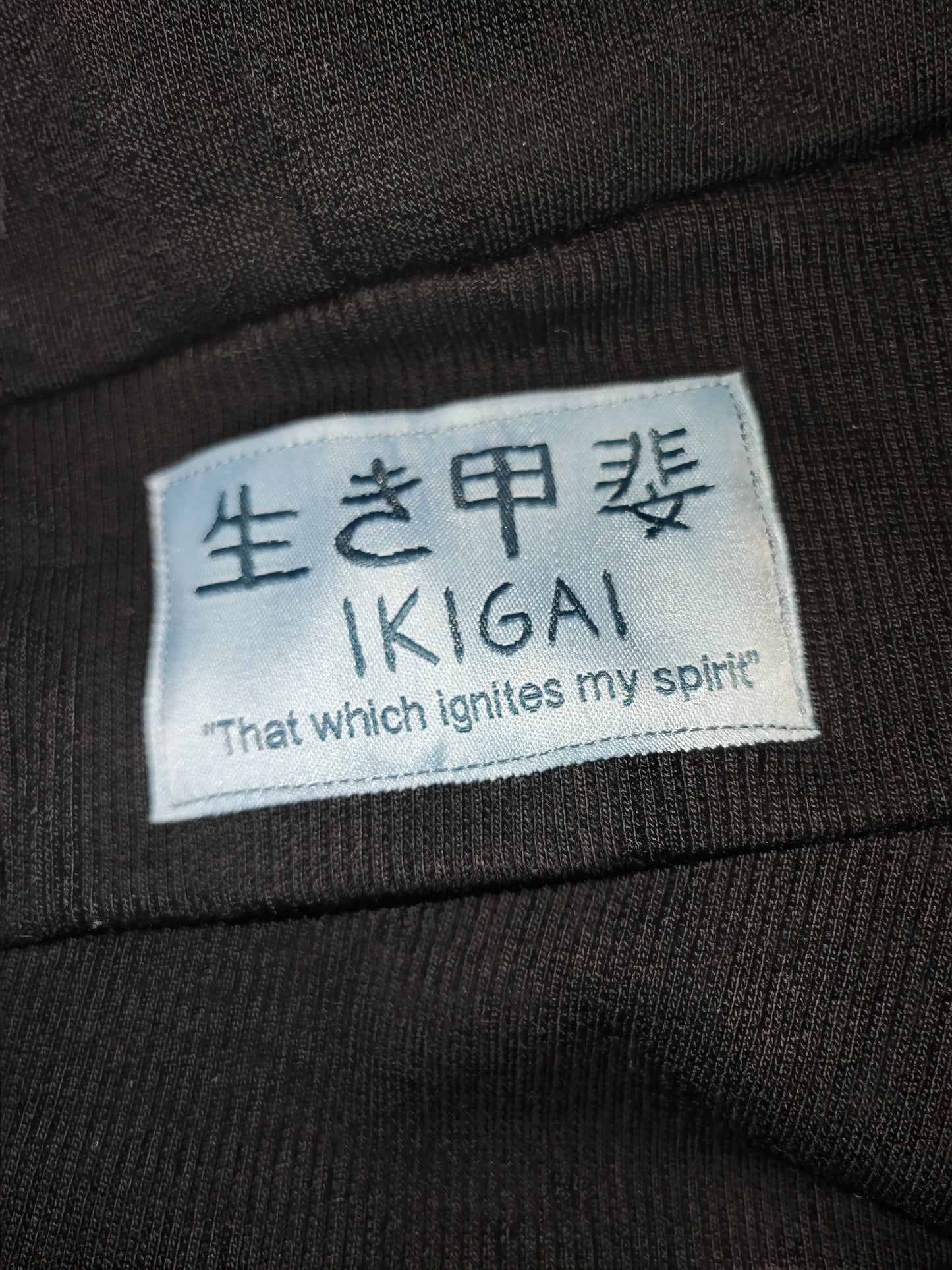 Hoodie Ikigai Torii - Nera