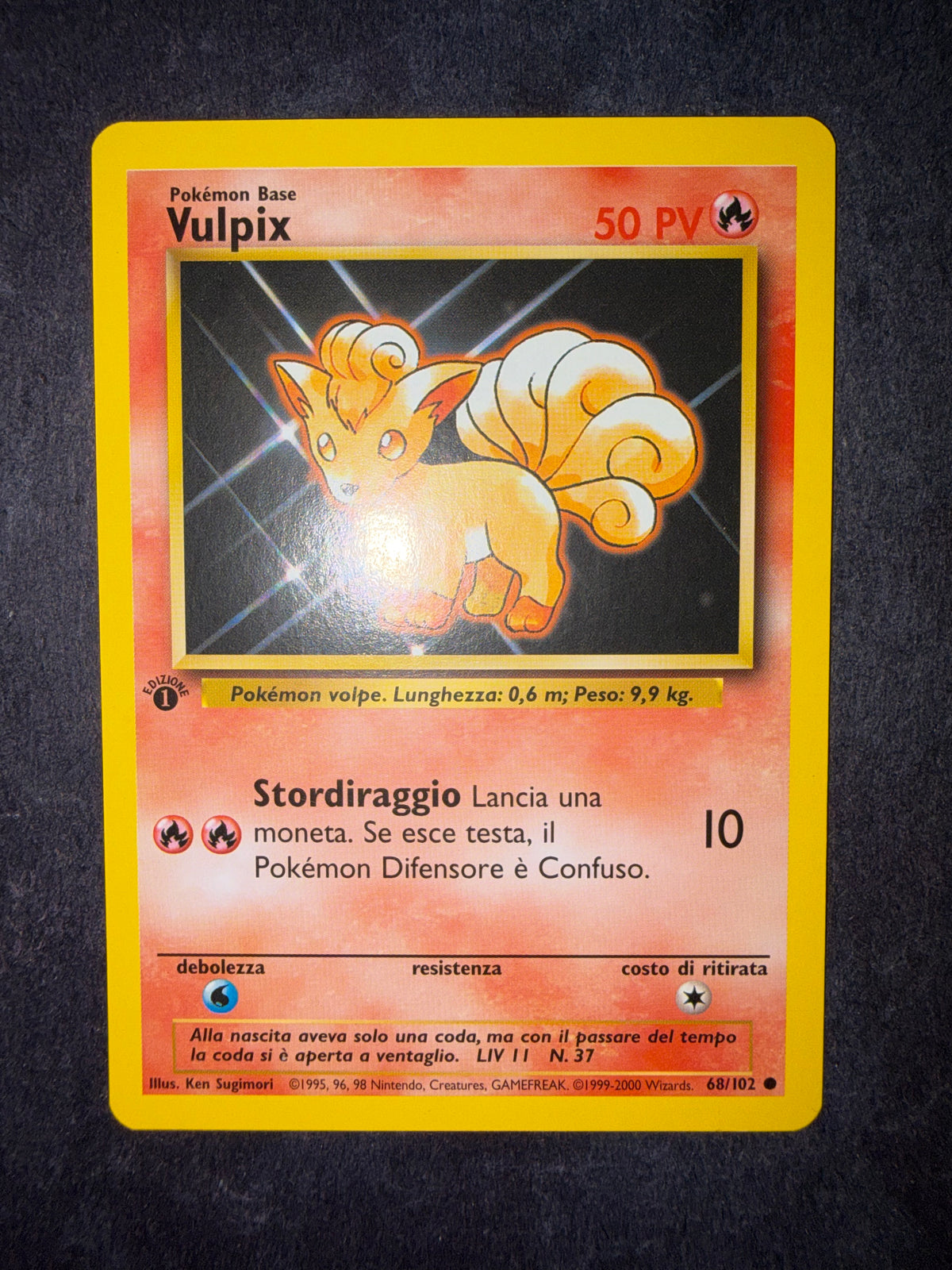 Vulpix 68/102 1ª edizione