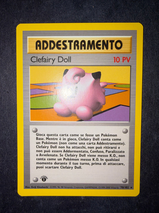 Clefairy doll 70/102 1º edizione