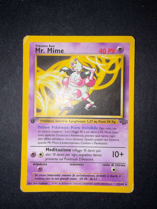 Mr. Mime 22/64 1 edizione