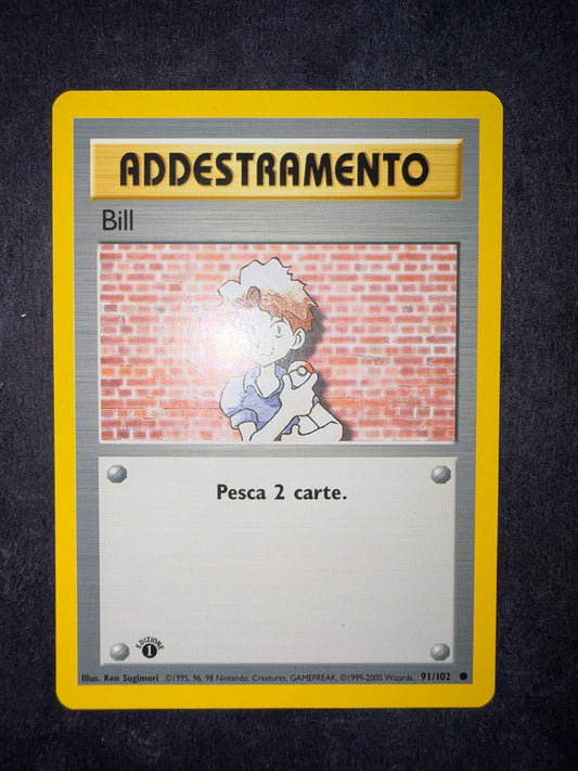 Bill 91/102 1º edizione