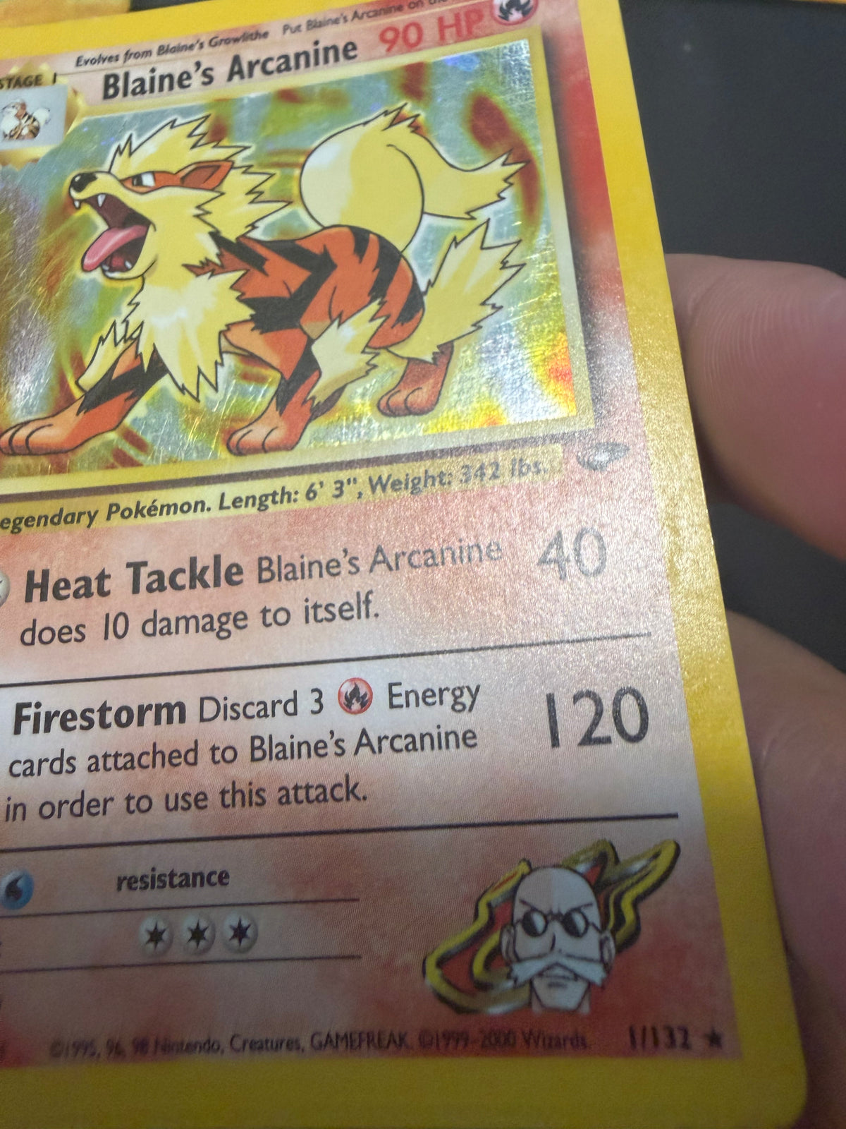 Blaine’s Arcanine 1/132