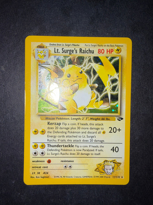 Lt. Surge's Raichu (GC 11)