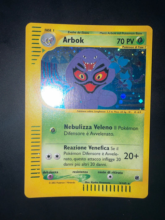 Arbok Holo 3/165
