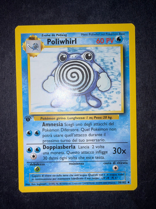 Poliwhirl 38/102 1ª edizione