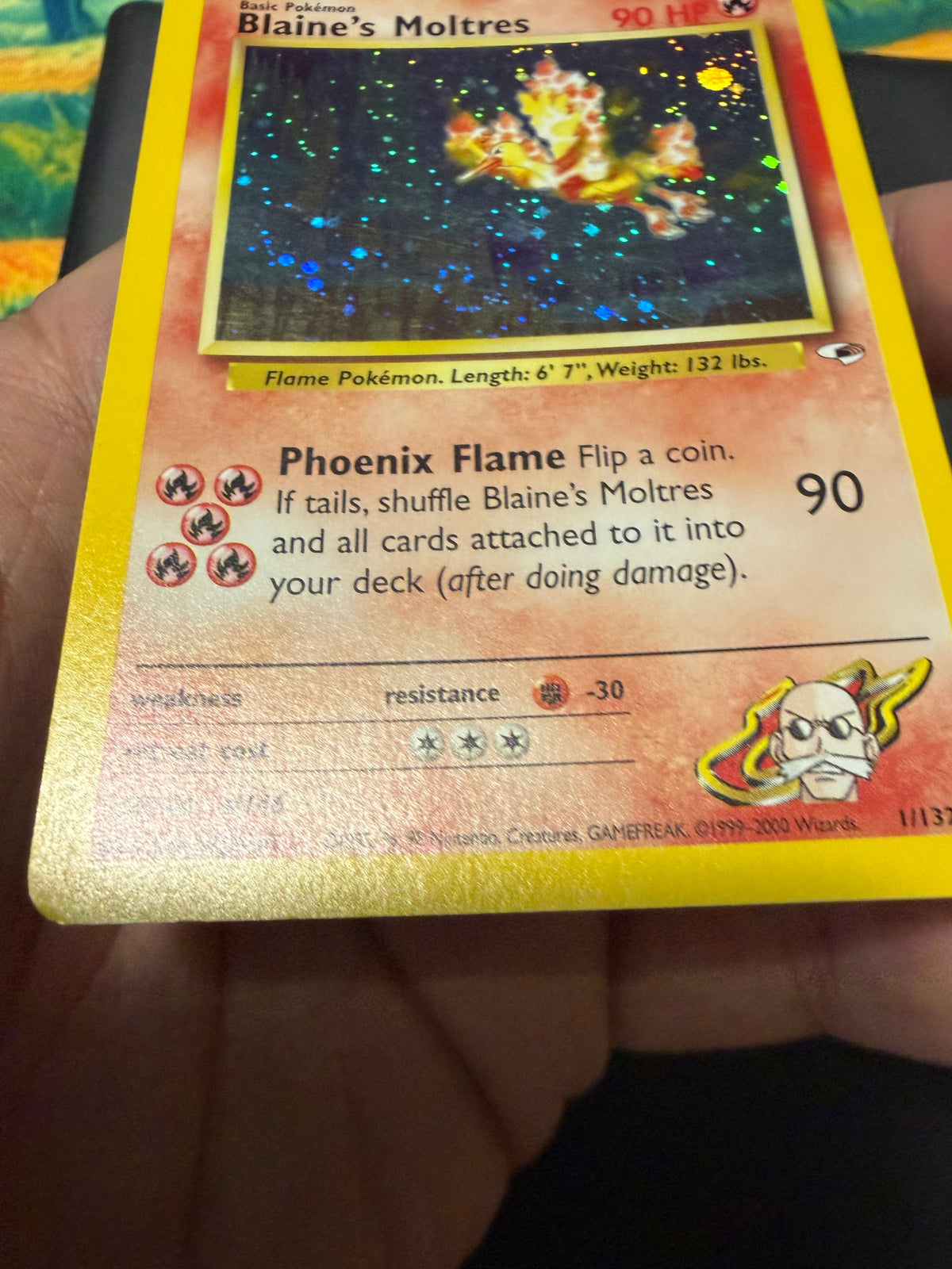 Blaine’s Moltres 1/132