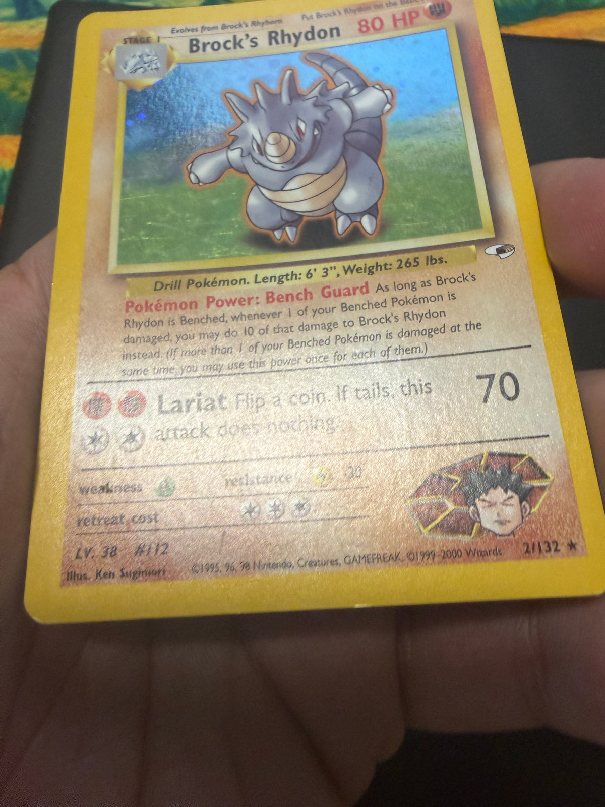 Brock’s Rhydon 2/132