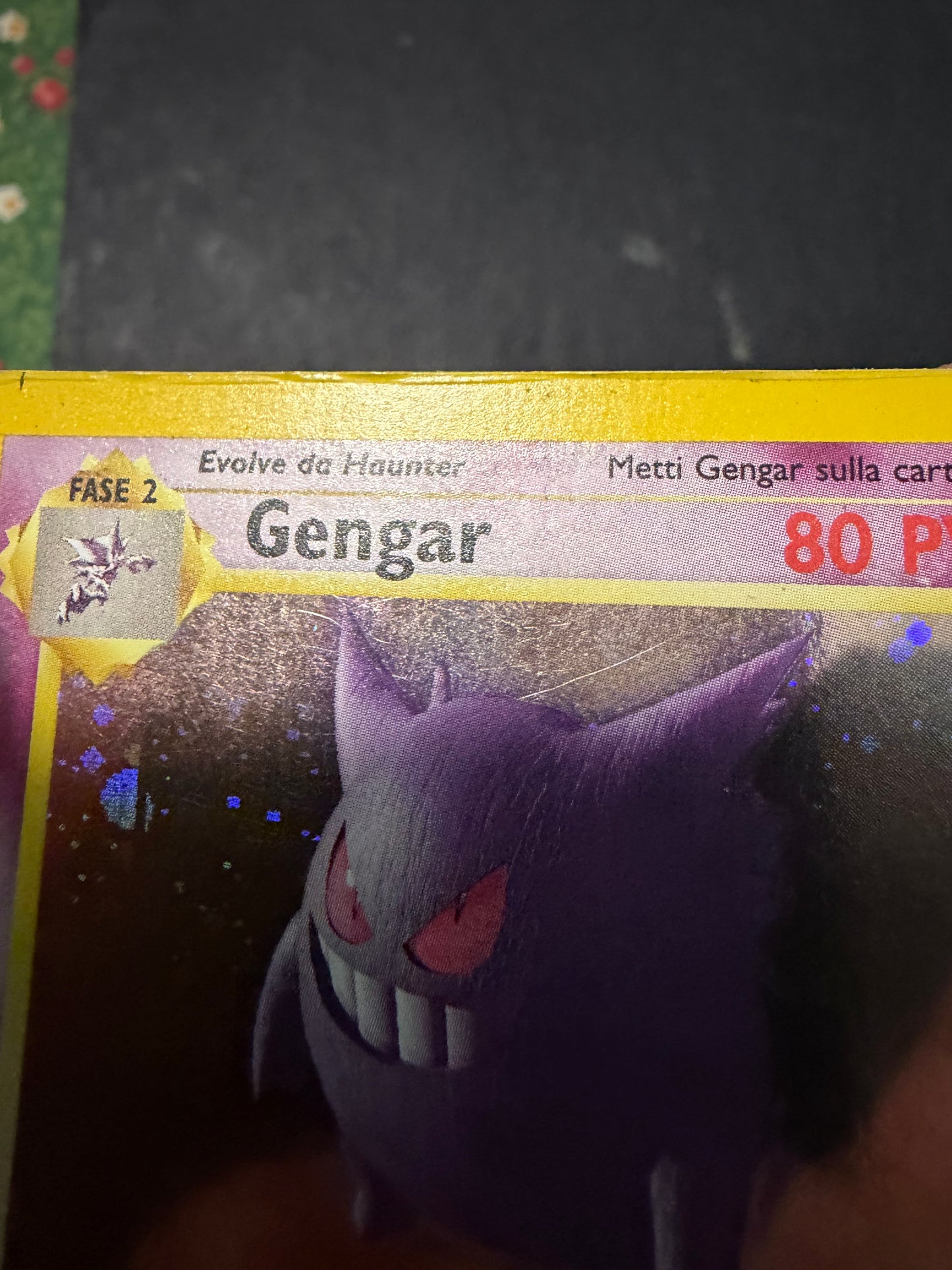 Gengar Holo 5/62 1º edizione