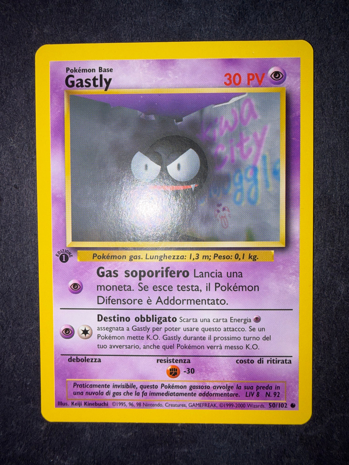 Gastly 50/102 1º edizione