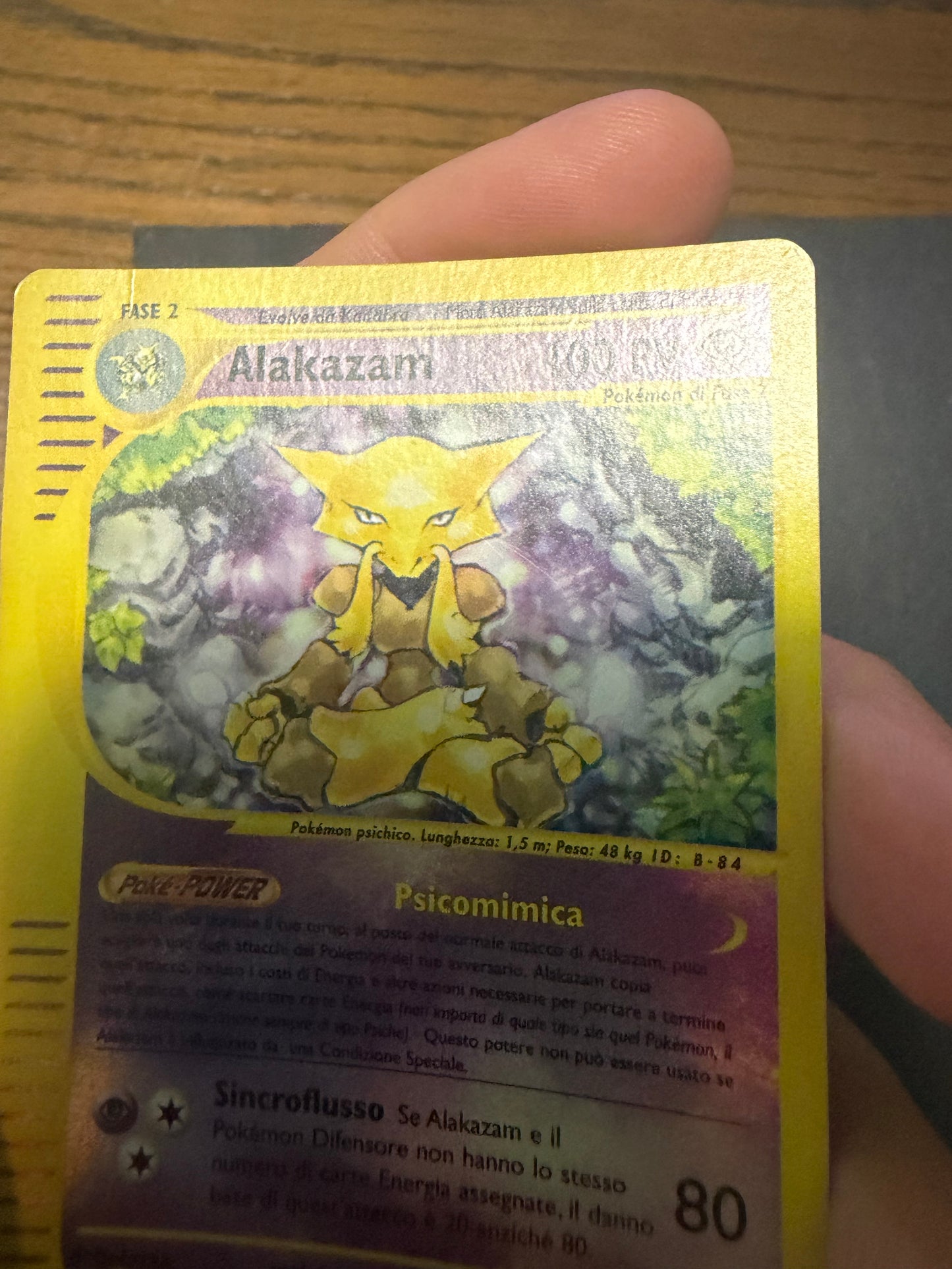 Alakazam Reverse Holo (Holo Rare | 001/165)