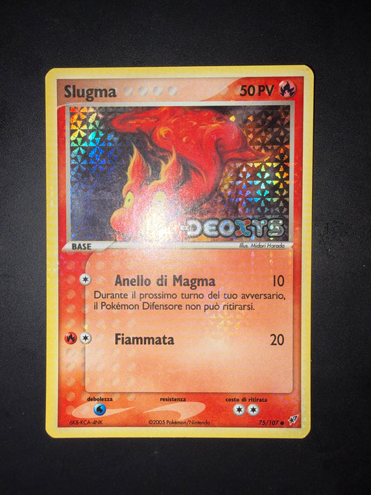 Slugma 75/107 stamped