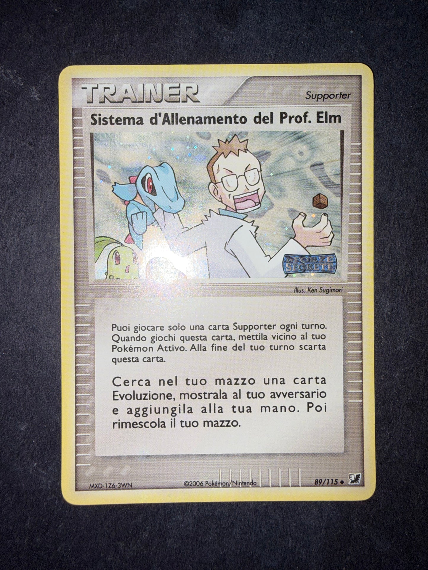 Sistema d'Allenamento del Prof. Elm (UF 89)
