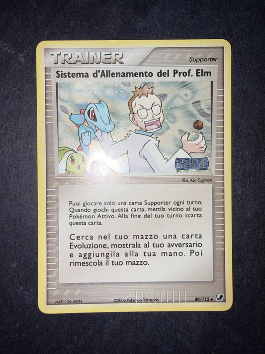 Sistema d'Allenamento del Prof. Elm (UF 89)
