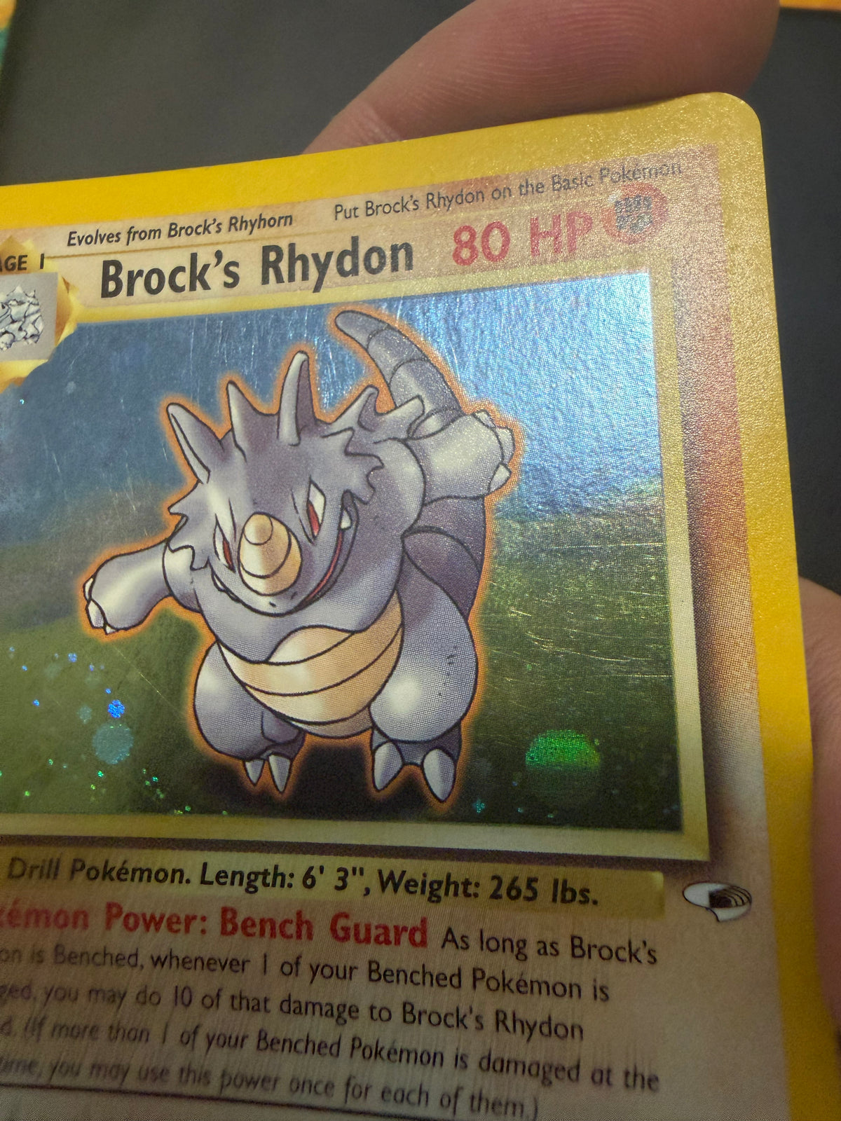 Brock’s Rhydon 2/132