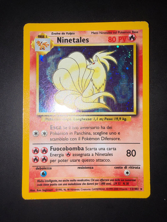 Ninetales holo 12/102