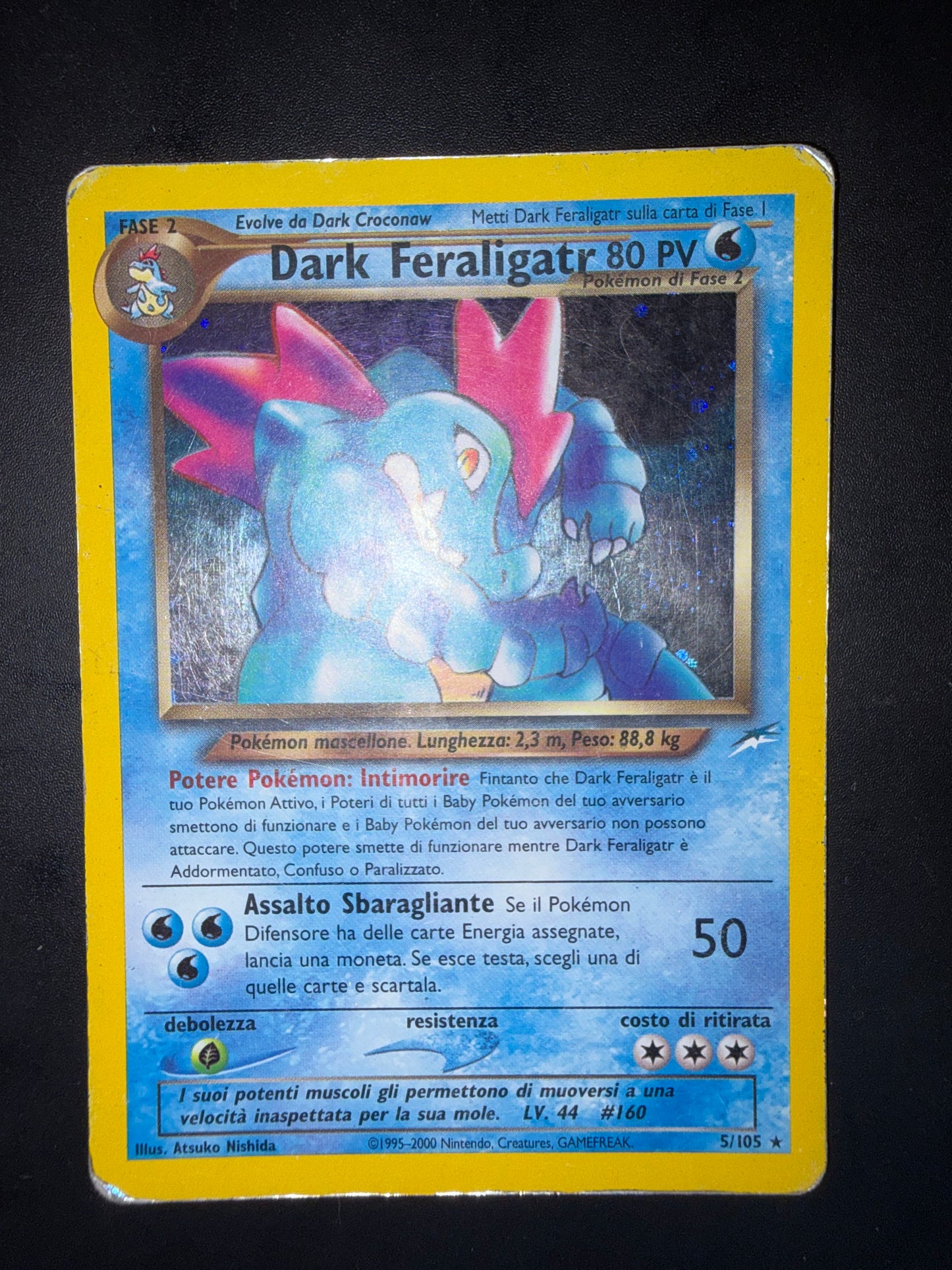 Dark feraligatr 5/105