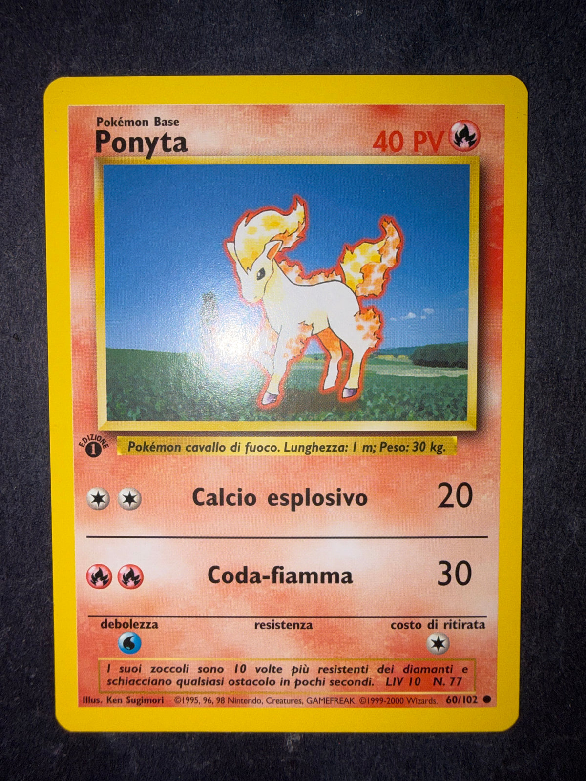 Ponyta 60/102 1ª edizione