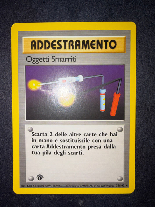 Oggetti Smarriti 74/102 1º edizione