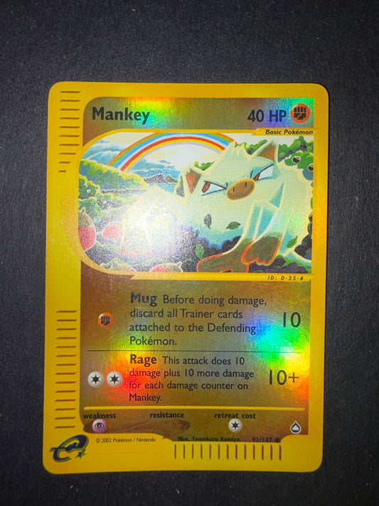 Mankey 92/147 reverse Holo