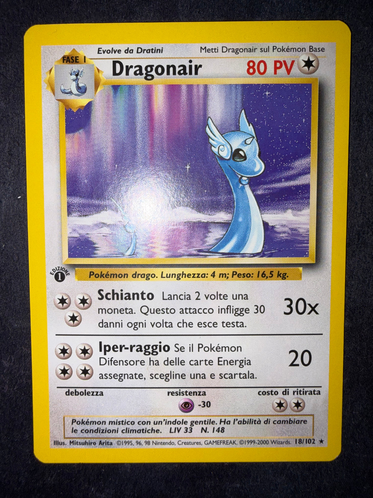 Dragonair 18/102 1º edizione