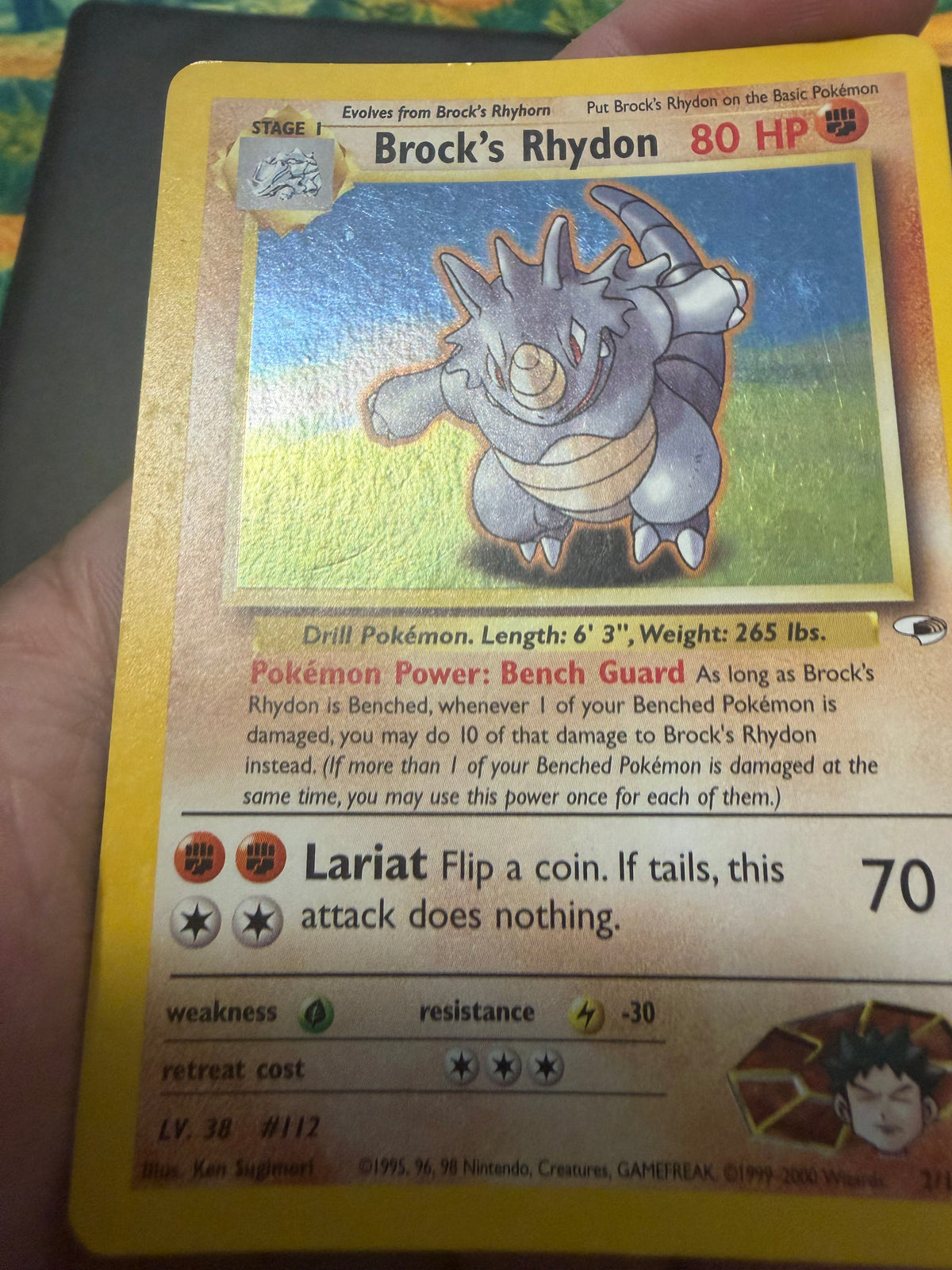 Brock’s Rhydon 2/132