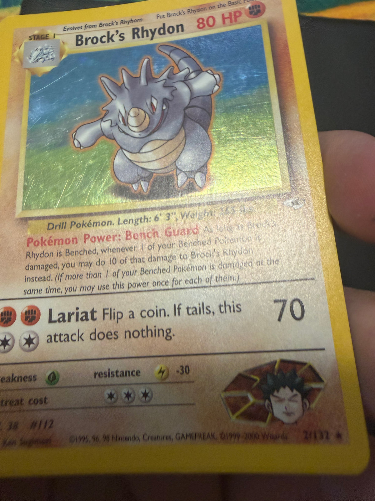 Brock’s Rhydon 2/132