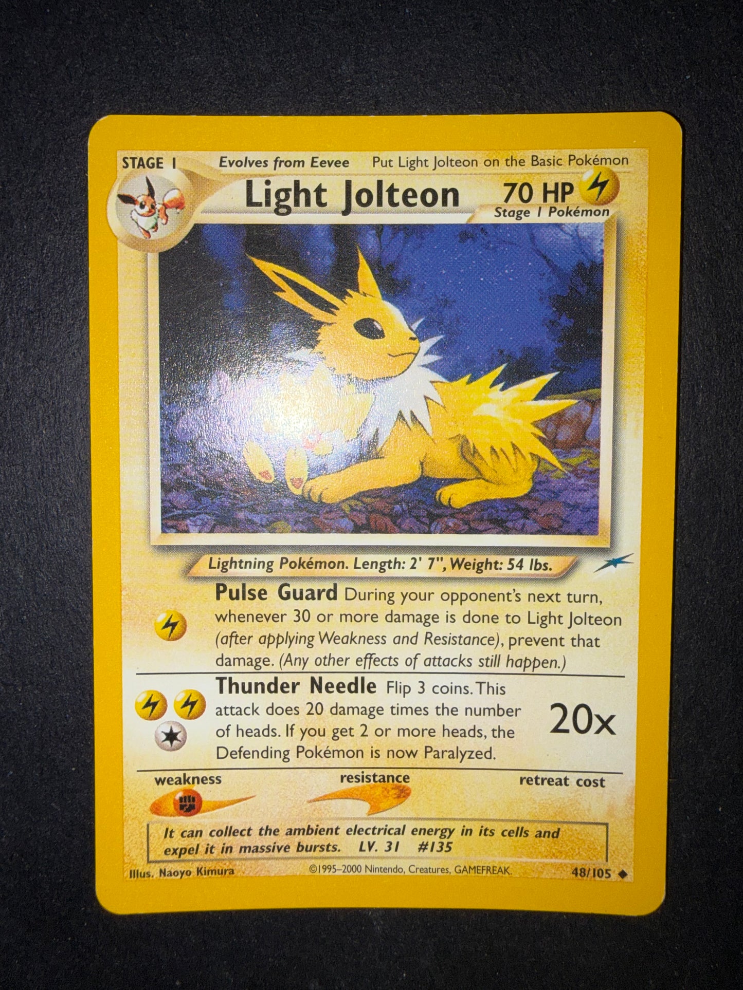 Light jolteon 48/105