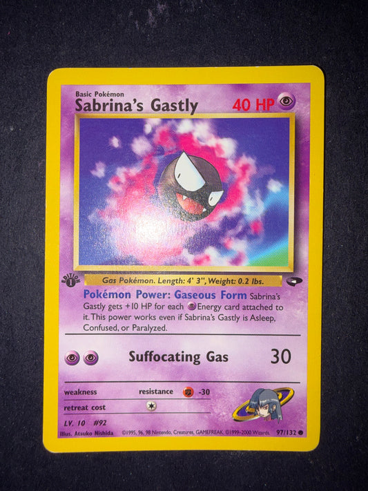 Sabrina’s Gastly 97/132 1 edizione