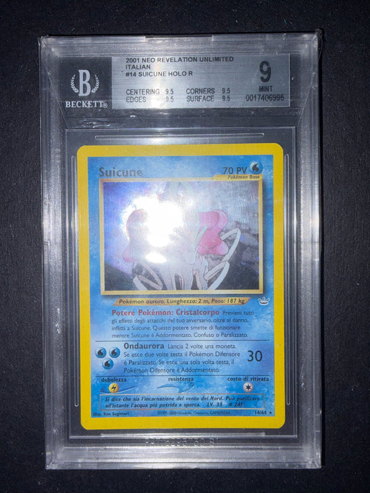Suicune 14/64 BGS 9