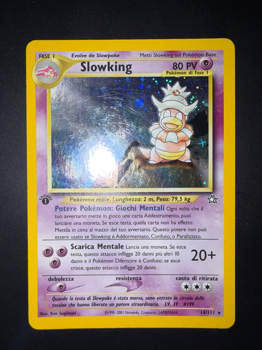 Slowking Holo 14/111 1 edizione
