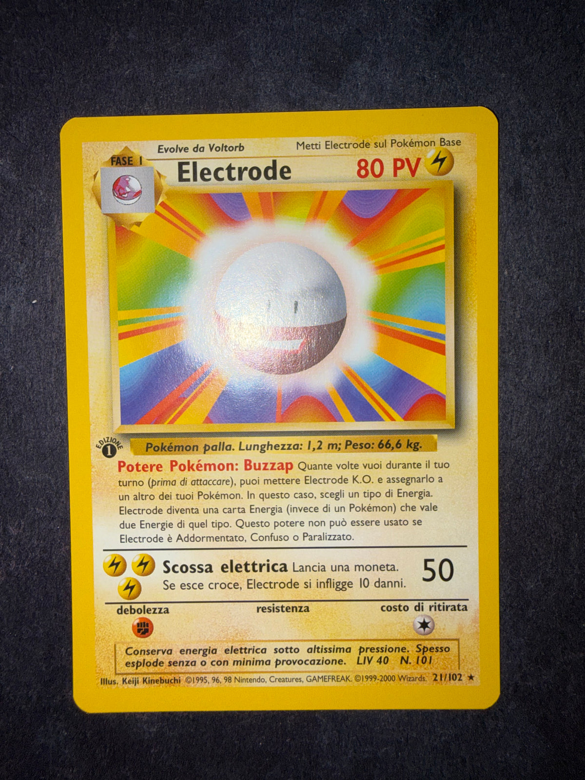 Electrode 21/102 1º edizione