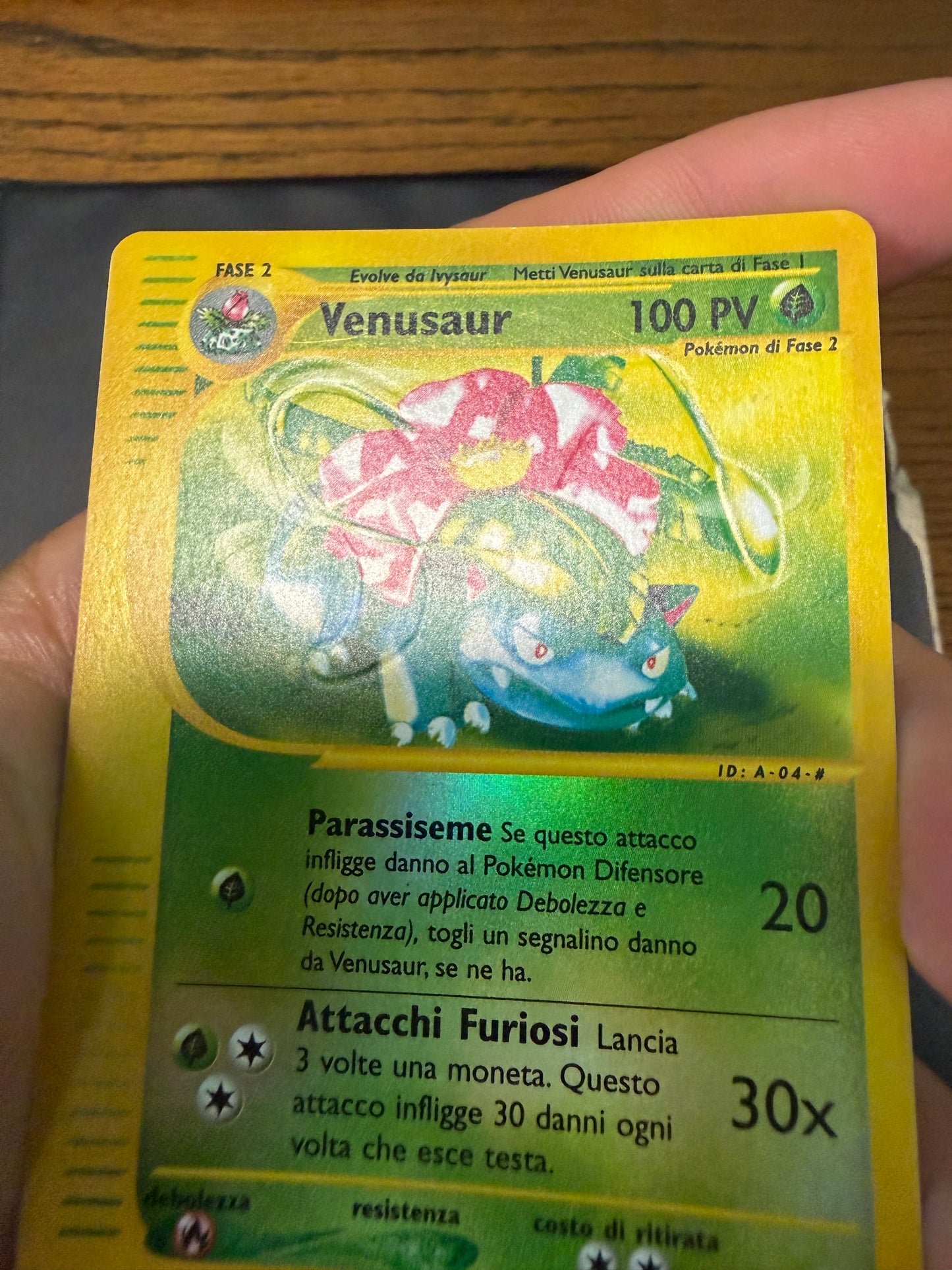 Venusaur 67/165 reverse Holo