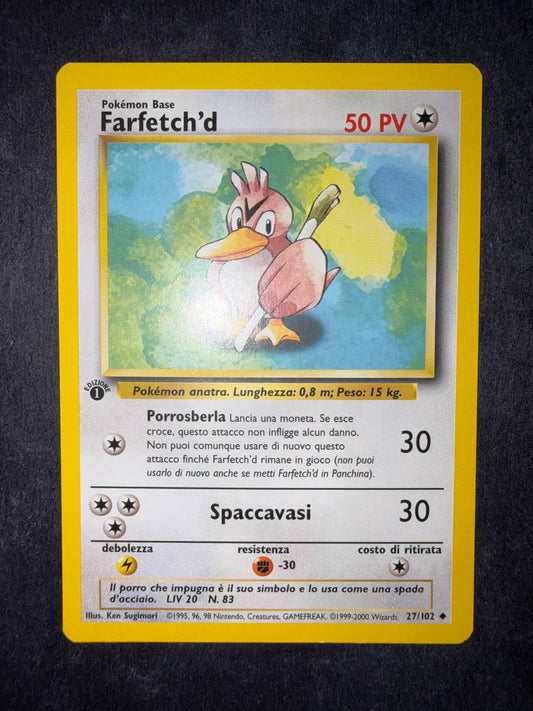 Farfetch’d 27/102 1º edizione