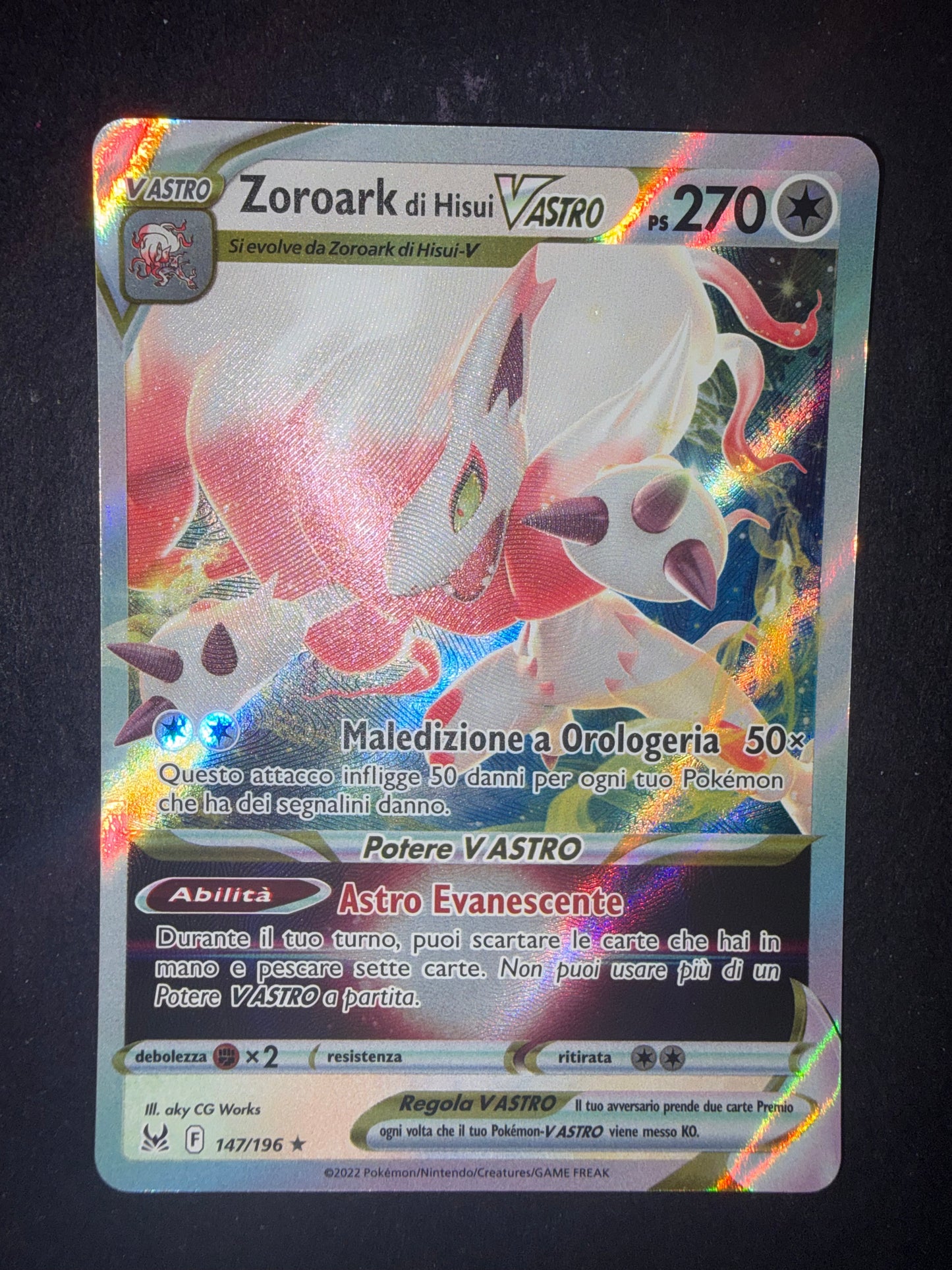 Zoroark di Hisui V ASTRO