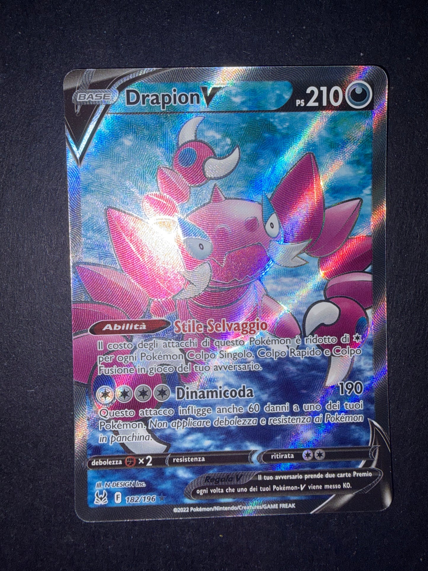 Drapion V (LOR 182)