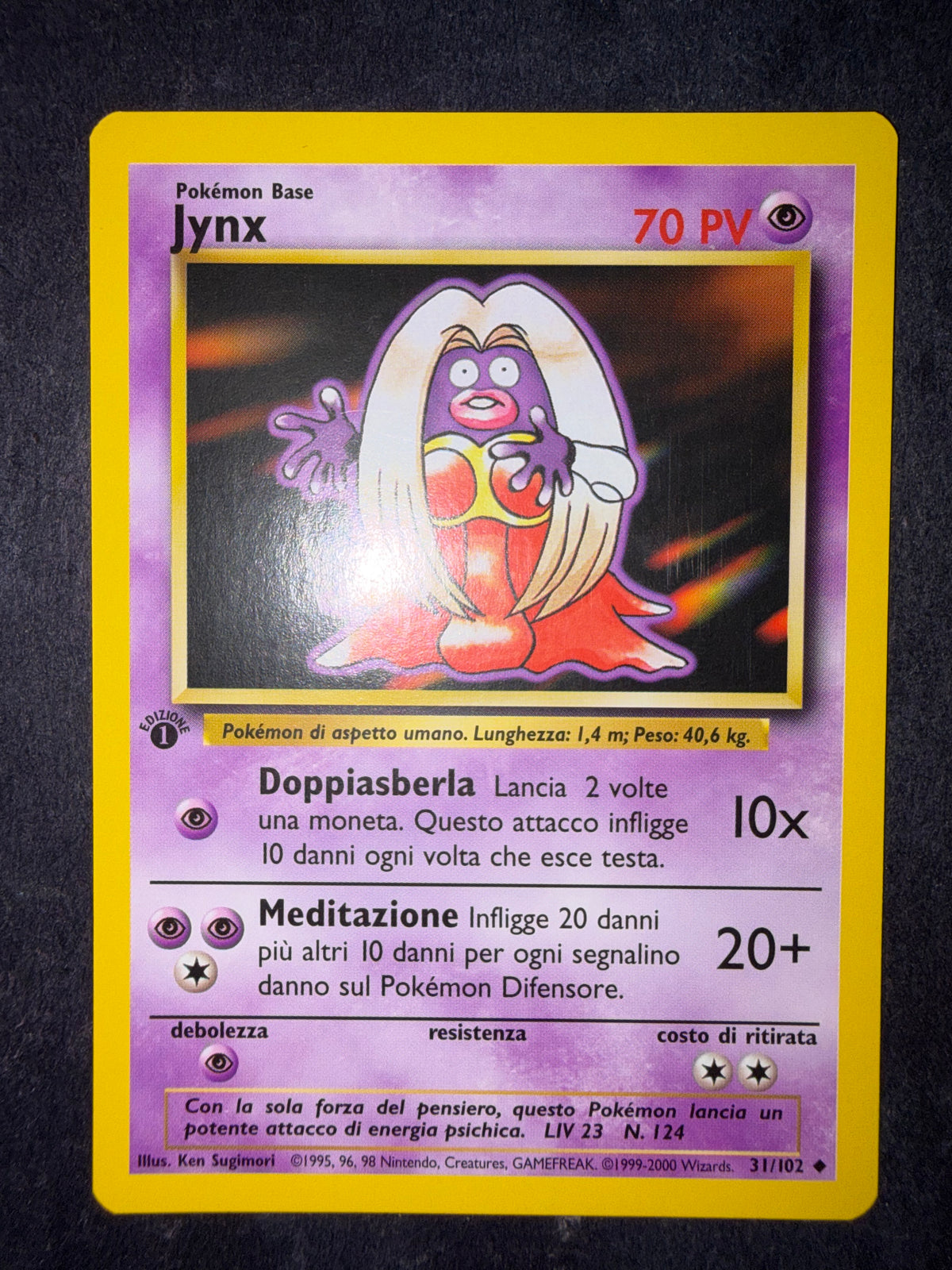 Jynx 31/102 1º edizione