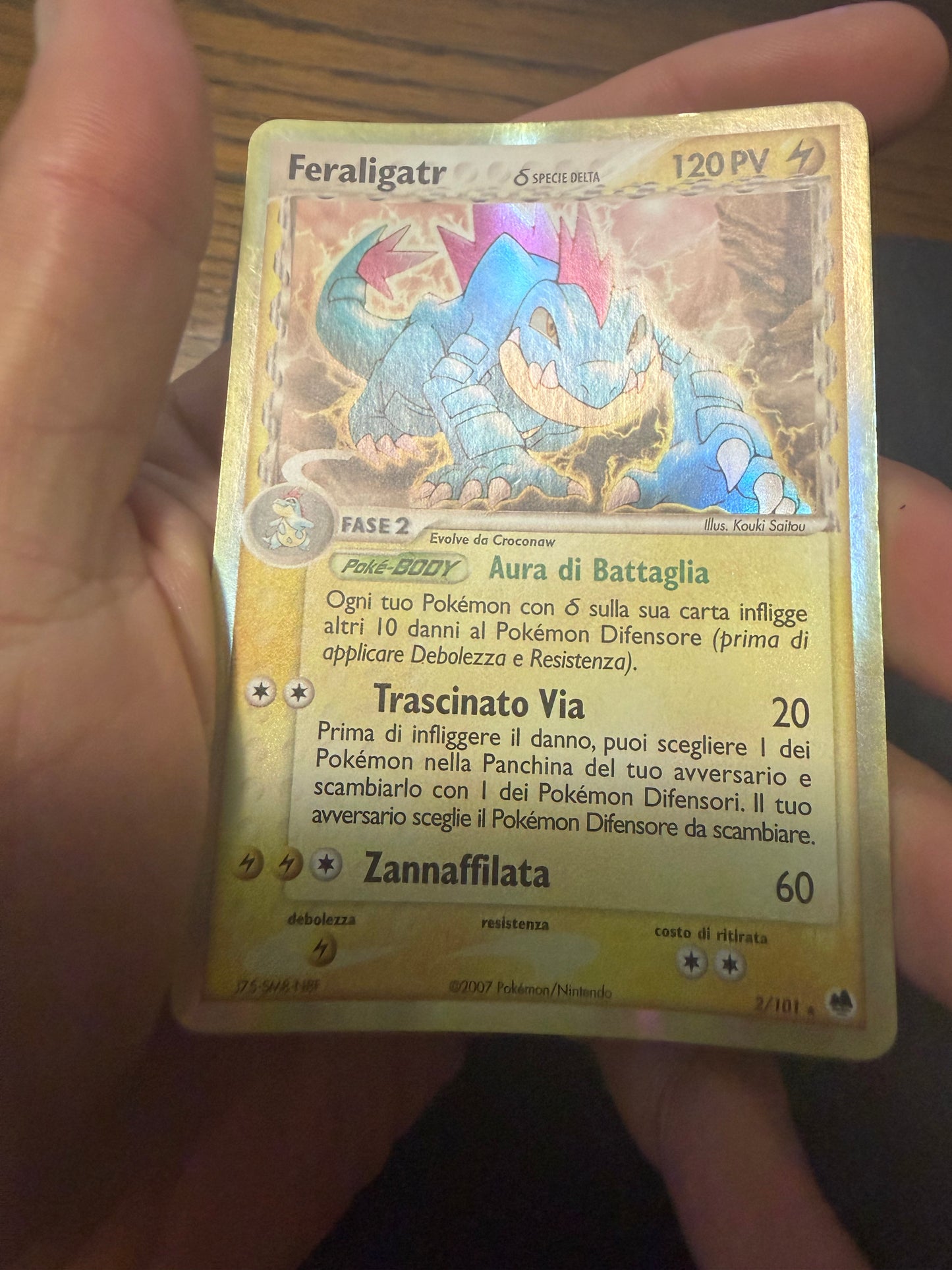 Feraligatr δ Delta Species (Holo Rare | 002/101)