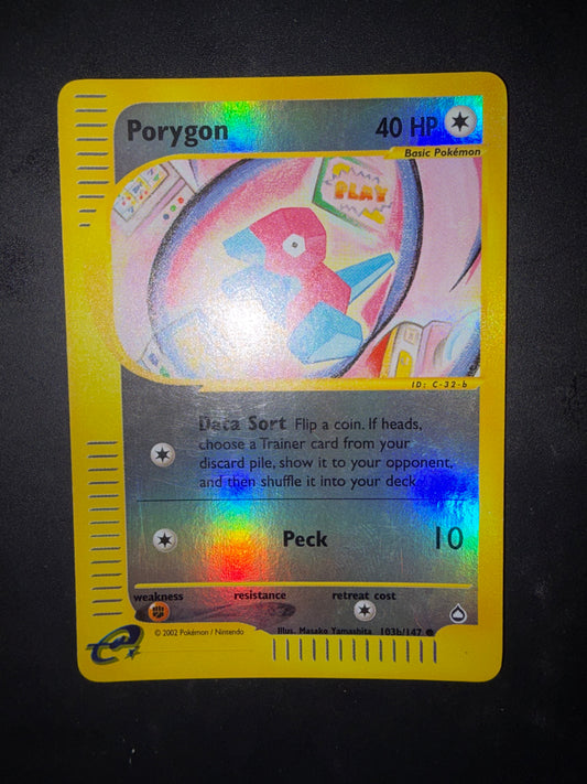 Porygon 103b/147 reverse Holo