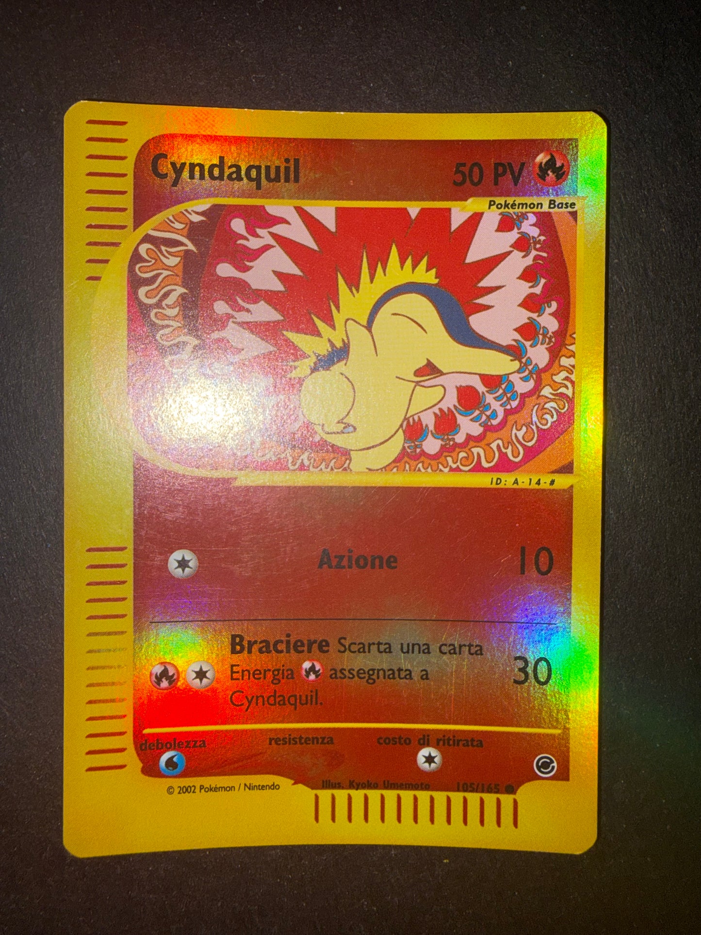 Cyndaquil Reverse Holo (105/165)