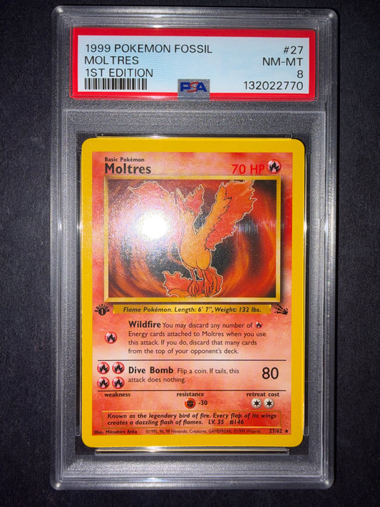 Moltres 27/62 1º edizione psa8