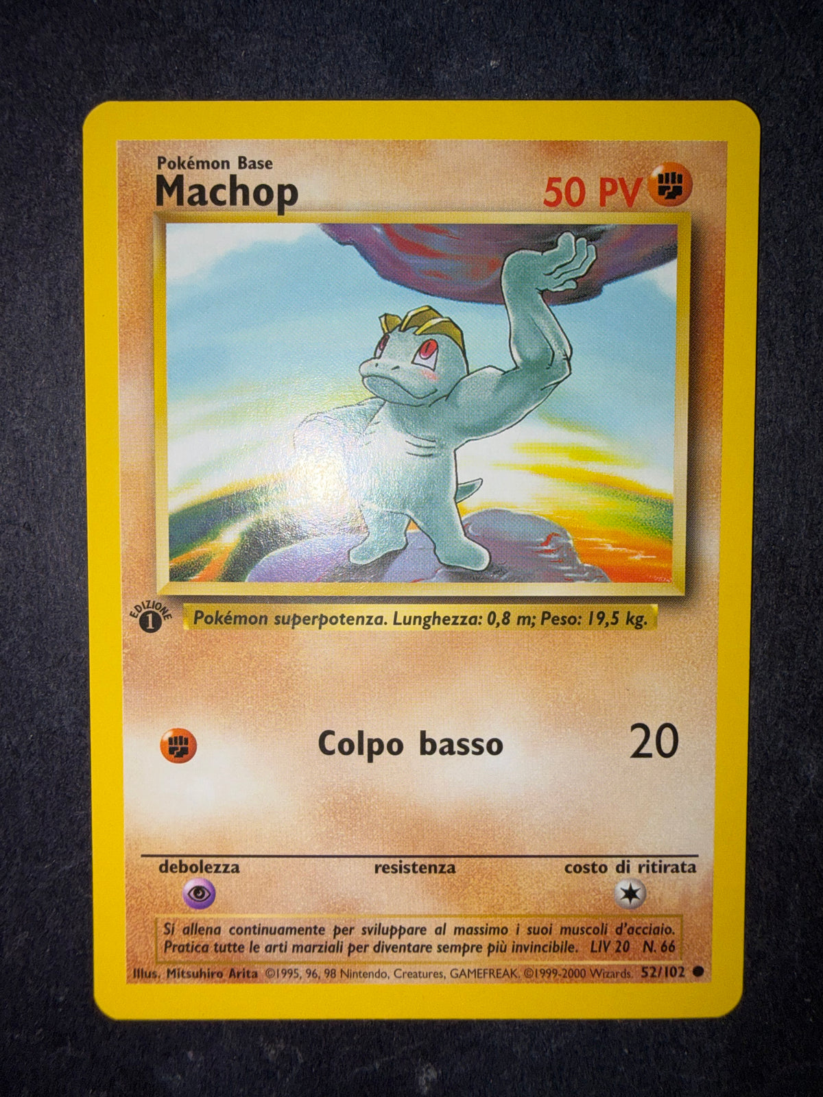 Machop 52/102 1º edizione