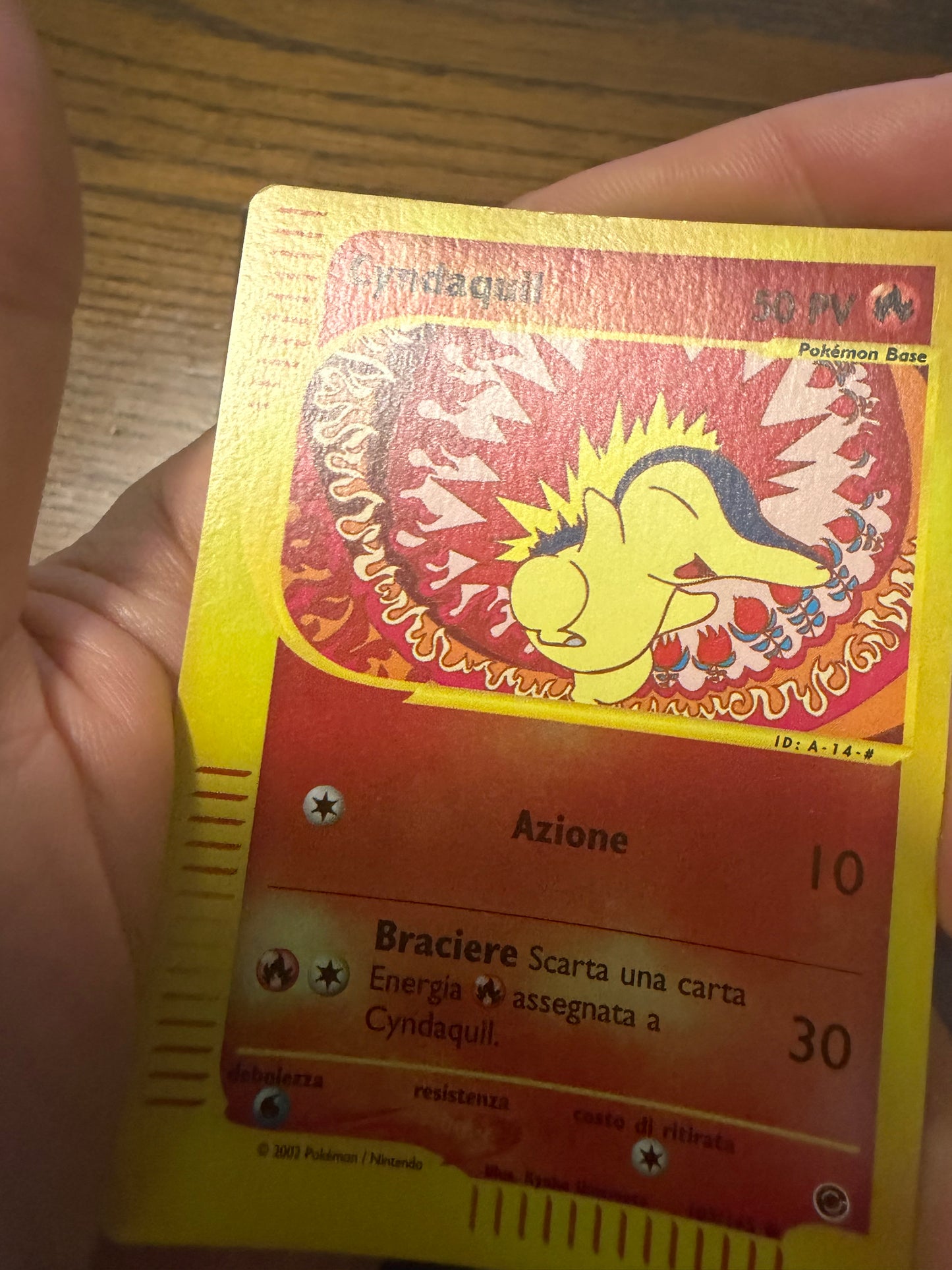 Cyndaquil Reverse Holo (105/165)
