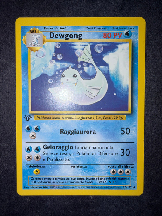 Dewgong 25/102 1ª edizione