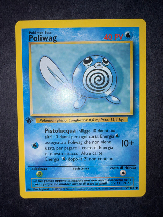Poliwag 59/102 1º edizione