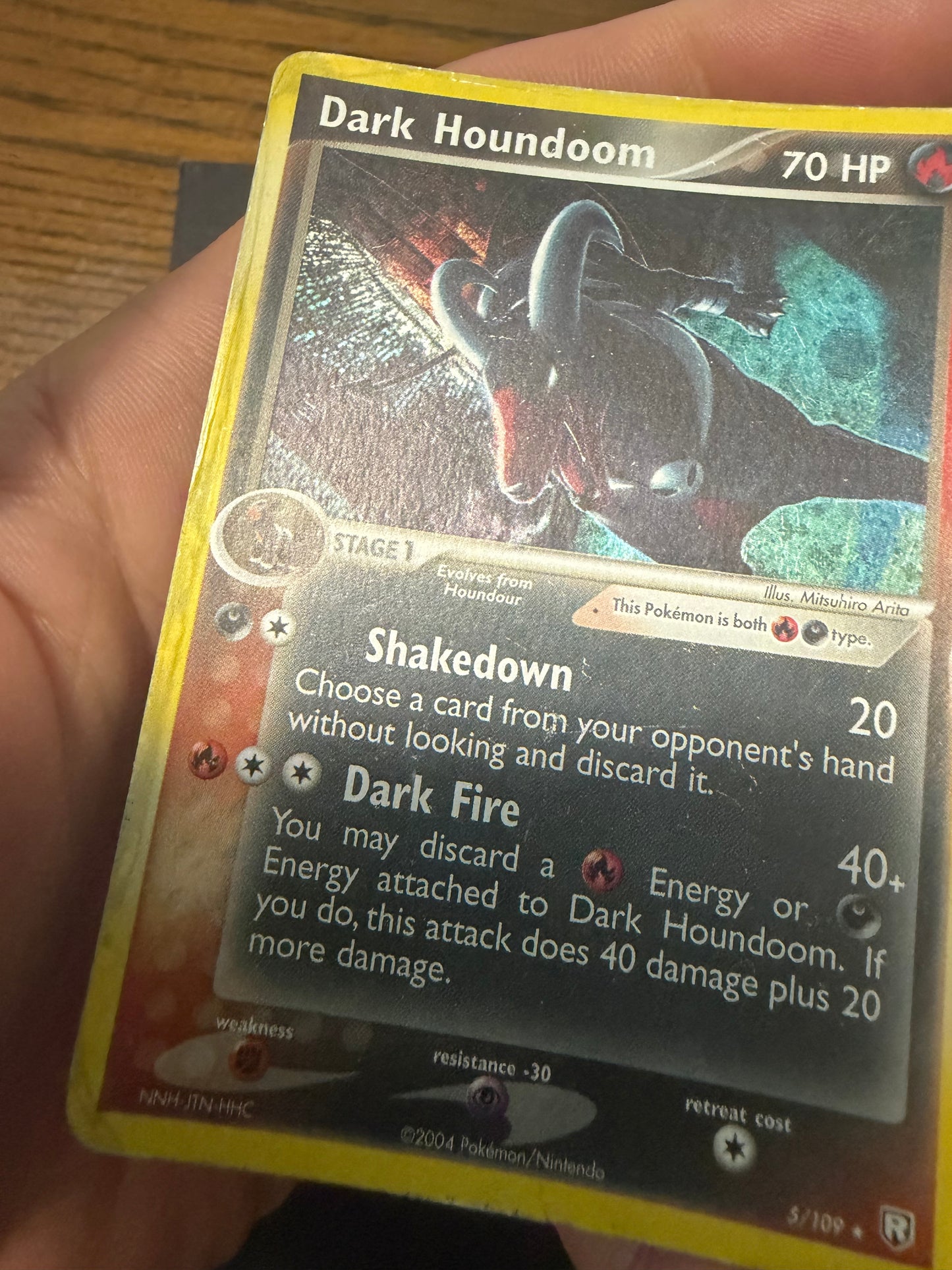 Dark Houndoom (Holo Rare | 5/109)