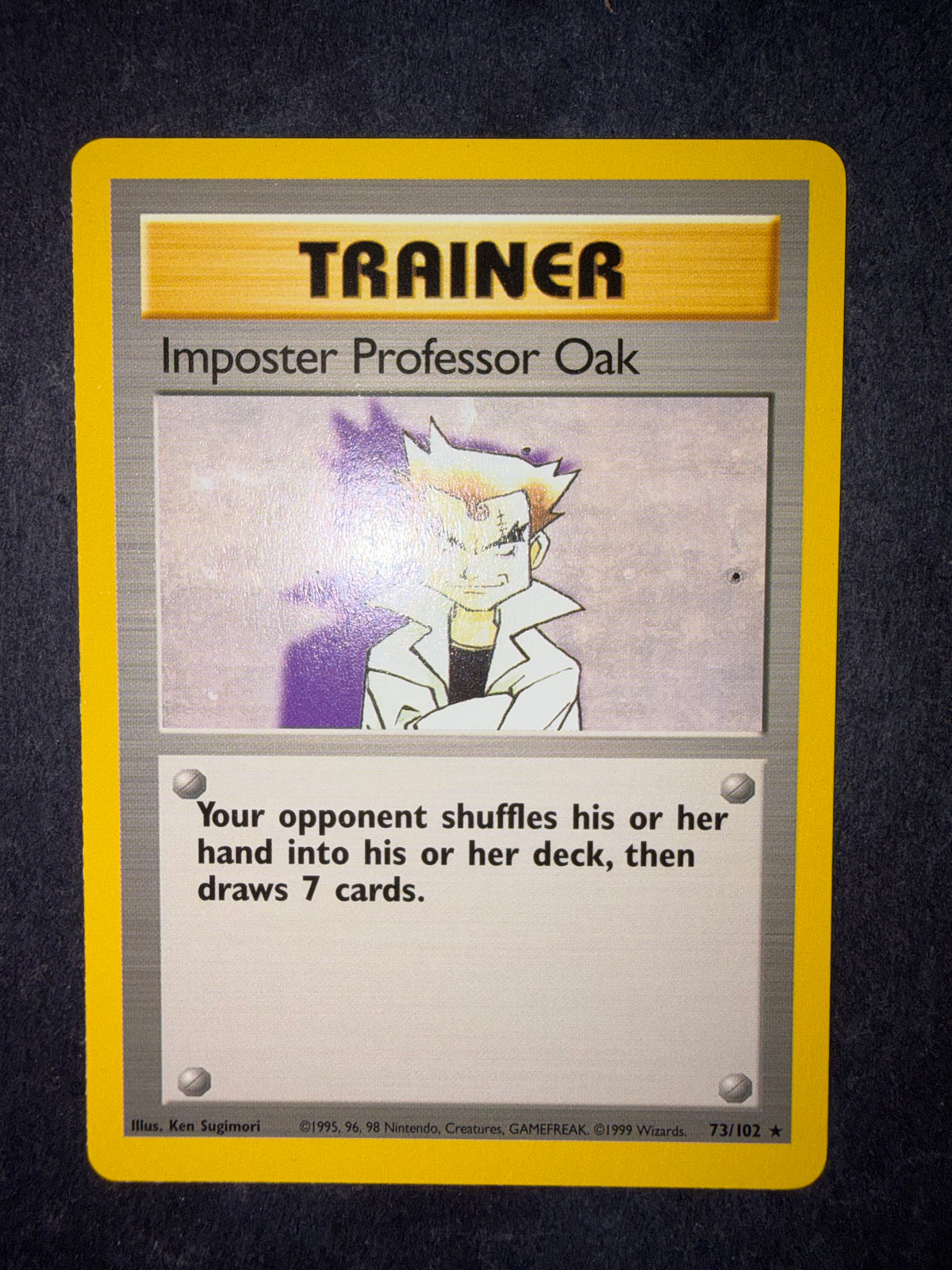 Professor oak, l’impostore 73/102