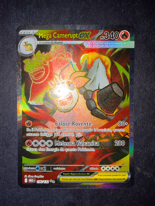 Mega Camerupt ex(Full-Art | 156/132)